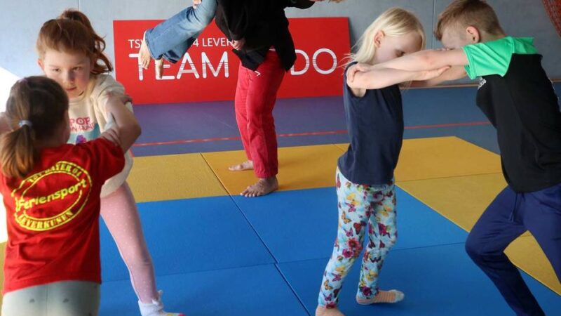 „KölnRheinRuhr“-Sportsday in Leverkusen: Ab auf die Matte für die Olympischen Spiele