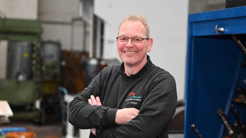 Maschinenhändler aus Wermelskirchen: Köke-Pressen spürt hohen Druck