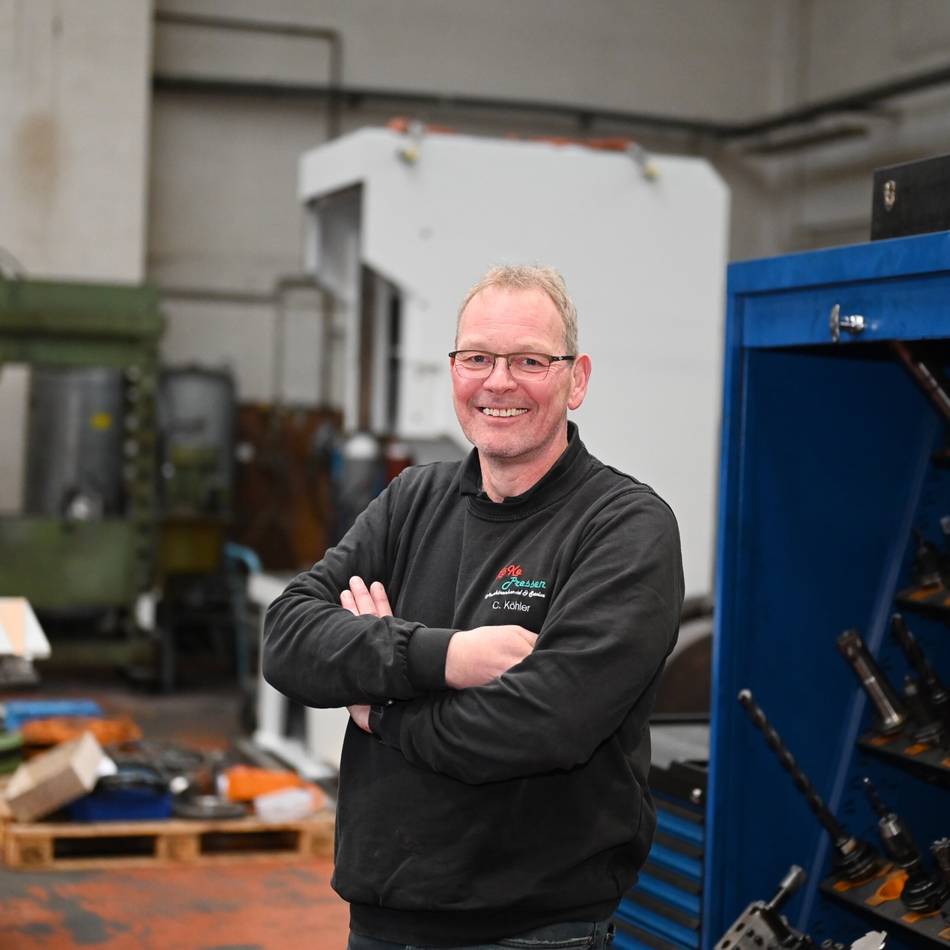 Maschinenhändler aus Wermelskirchen: Köke-Pressen spürt hohen Druck