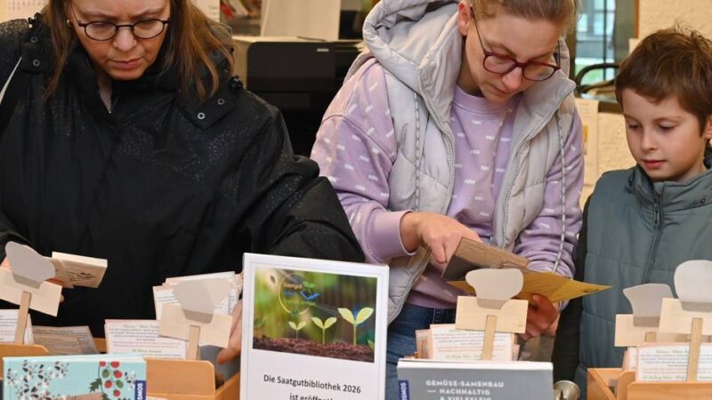 Gärtnern in Radevormwald: Saatgut zwischen Sachbüchern und Belletristik