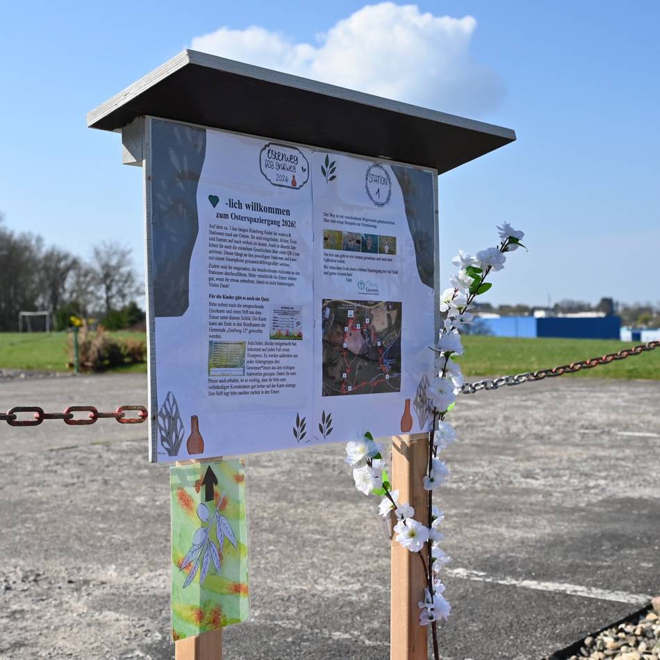 Ostern in Radevormwald: Ein Waldpfad wird zur Bibel-Szene
