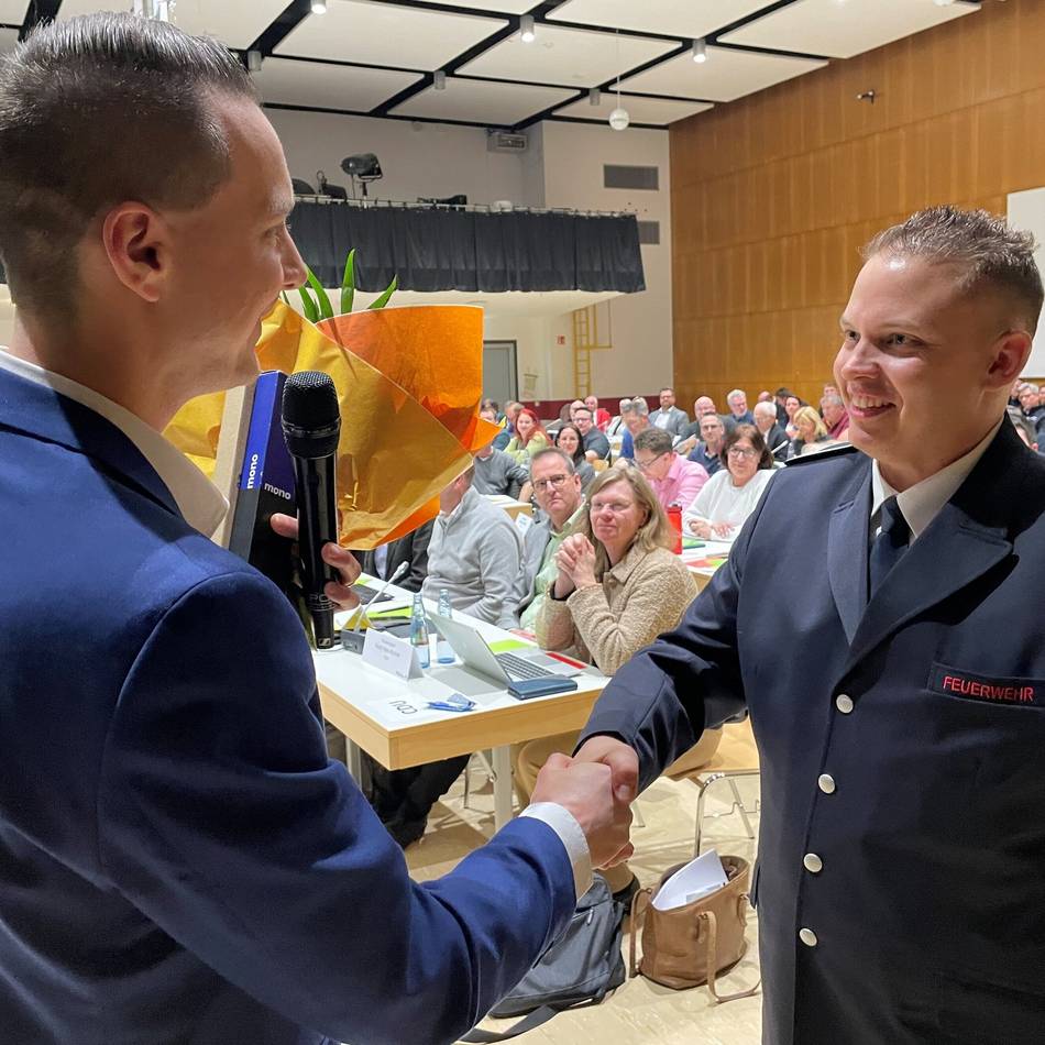 Feuerwehr in Mettmann: Sebastian Thews offiziell zum Brandschutzleiter ernannt