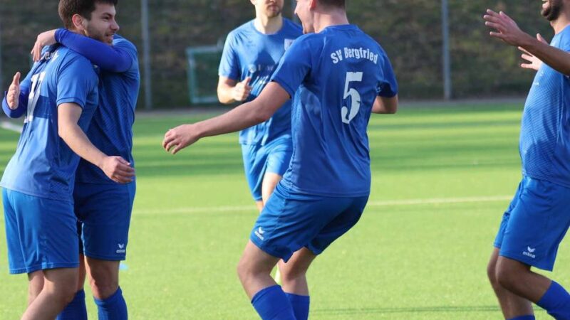Vorsprung auf die Abstiegsplätze: Stefan Müller formt SV Bergfried zum Team der Stunde