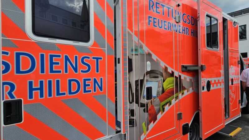 Auszeichnung für Einsatzfahrzeuge der Feuerwehr: Design-Preis für Hildener Reißverschluss-Optik