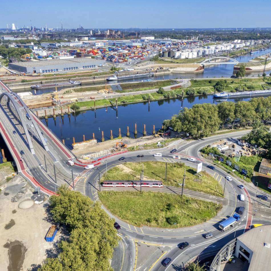 Wichtige Verbindung in Duisburg: Staus drohen – Brückenzug wird sieben Wochen gesperrt