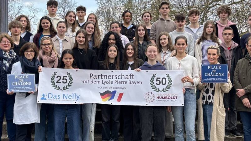 50 Jahre Freundschaft: Bonjour Neuss – Humboldt-Gymnasium feiert Austausch-Jubiläum