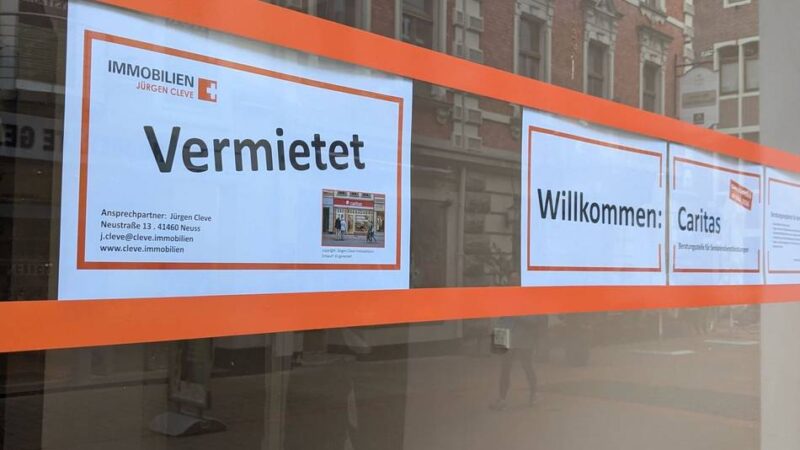 Neueröffnung in der Neustraße: Caritas zieht in die City