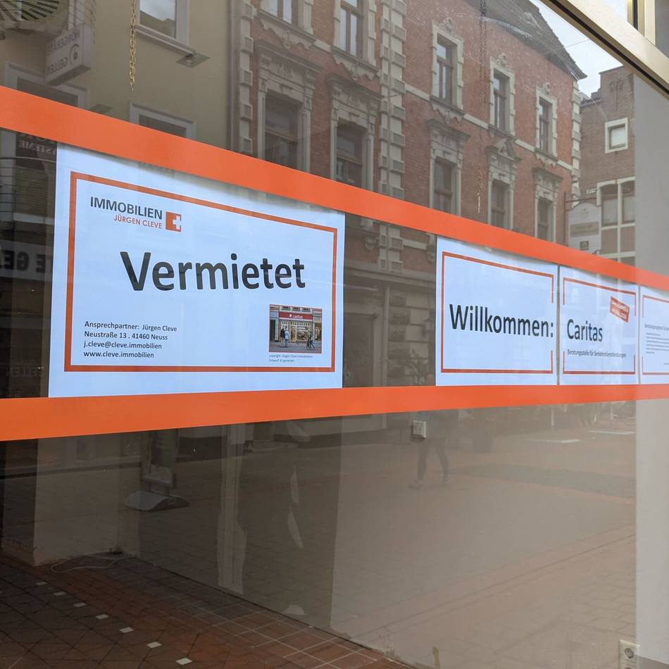 Neueröffnung in der Neustraße: Caritas zieht in die City