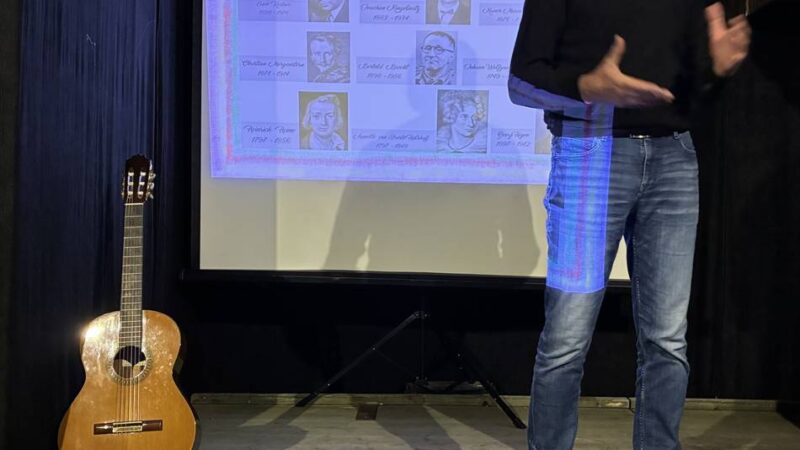 Kultur in Erkelenz: Winkels gastiert mit Lyrik-Performance in seiner alten Heimat