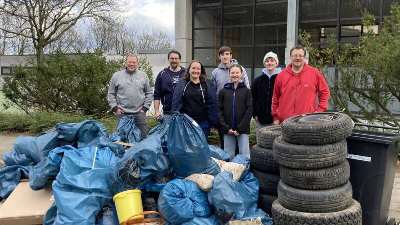 Dreck-weg-Tag in Homberg: Homberger räumen ihren Stadtteil auf