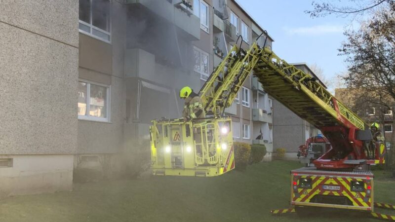 Einsatz der Feuerwehr Ratingen: Katze kommt bei Wohnungsbrand ums Leben