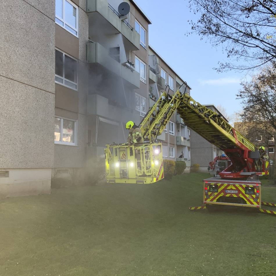 Einsatz der Feuerwehr Ratingen: Katze kommt bei Wohnungsbrand ums Leben