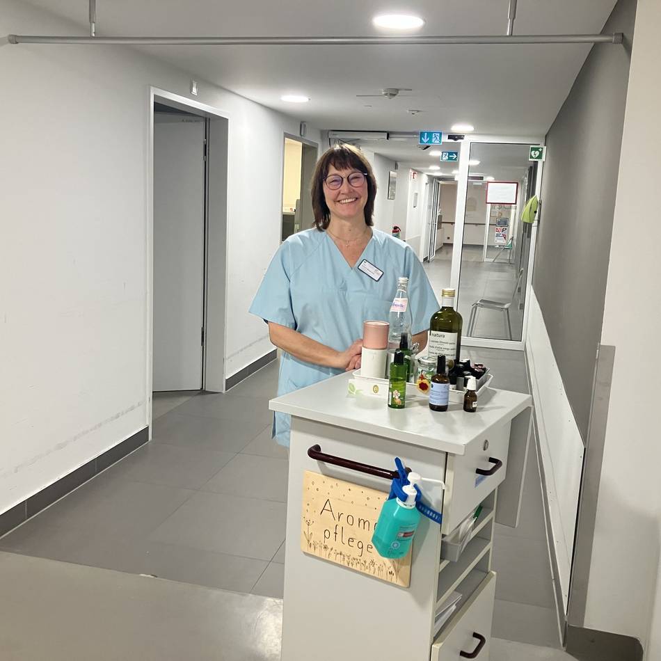 Aromaexpertin im AKH Viersen: Wie Düfte den Patienten helfen können