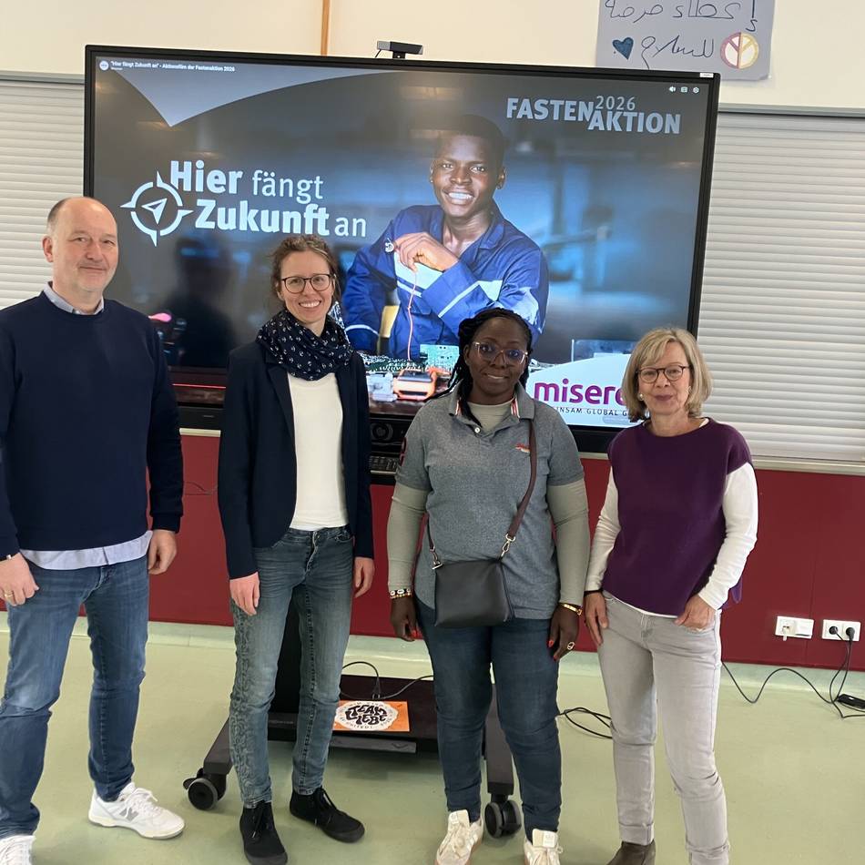 Vortrag an der Hauptschule Erkelenz: „Ich möchte jungen Menschen eine Perspektive geben“