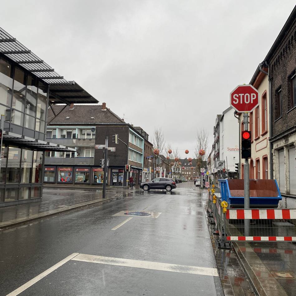 Kreuzung bei Kaufland: Ampel-Ärger in Geldern hat ein Ende