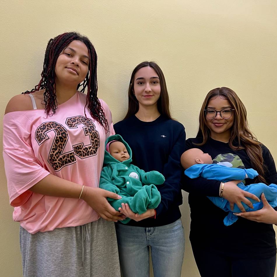 Weseler Schüler waren drei Tage Eltern: „Ich möchte mir mehr Zeit mit dem Kinderkriegen lassen“