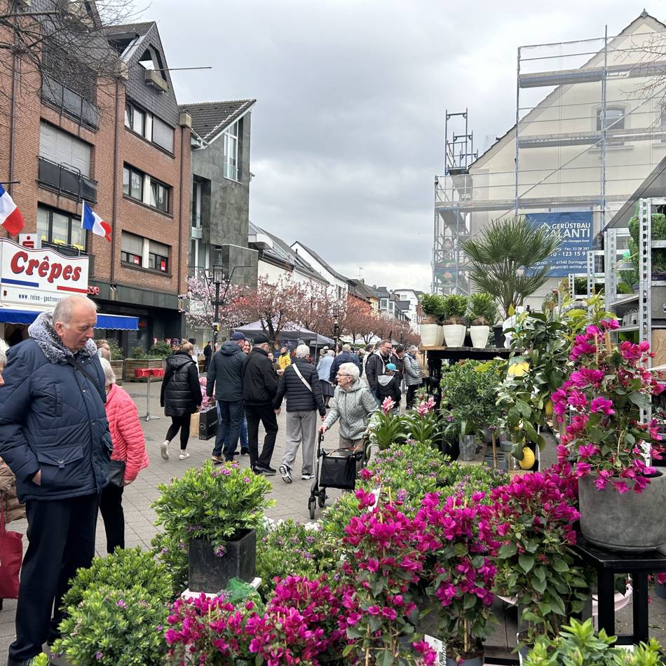 Ostermarkt in Dormagen: Die „Kö“ wird am Sonntag zur Erlebnismeile