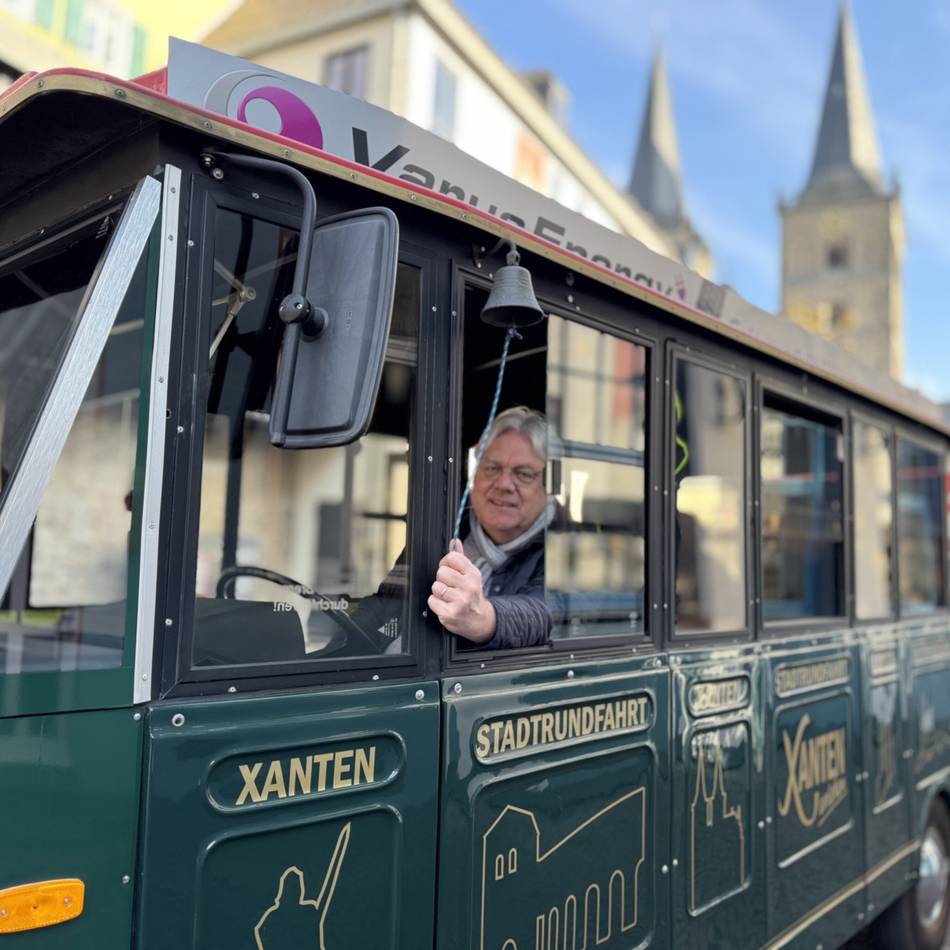 Stadtrundfahrt in Xanten: Nibelungen-Express startet in die Saison – Preise bleiben stabil