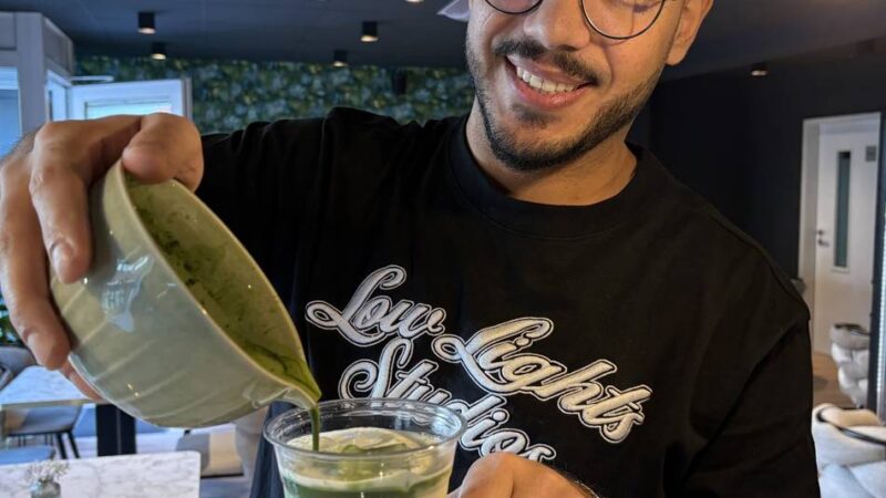 Trendgetränk Matcha-Tee in Mönchengladbach: Das Café Muska soll der Start für eine neue Kette werden