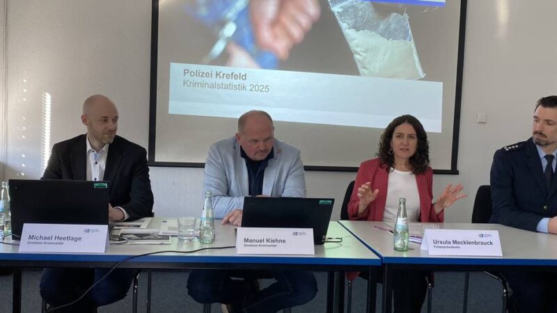 Kriminaliätitsstatistik 2025 in Krefeld: Eigene Ermittlungsgruppe soll Kinderkriminalität senken