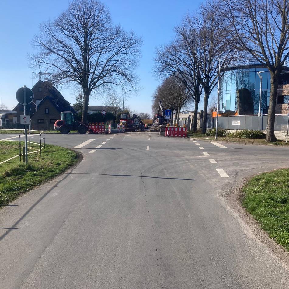 Letzter Bauabschnitt: Kreuzung am Marktweg wird vollständig gesperrt