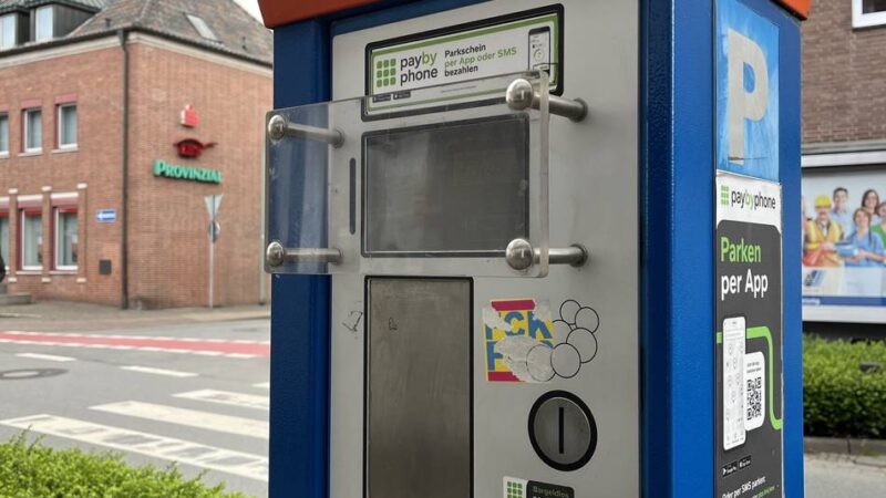 Aus für Zahlung mit Bargeld: Goch bekommt neue Parkautomaten – „Wir sollten aus den Erfahrungen lernen“