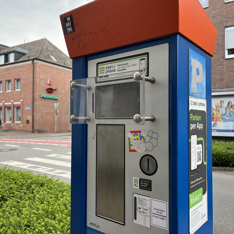 Aus für Zahlung mit Bargeld: Goch bekommt neue Parkautomaten – „Wir sollten aus den Erfahrungen lernen“