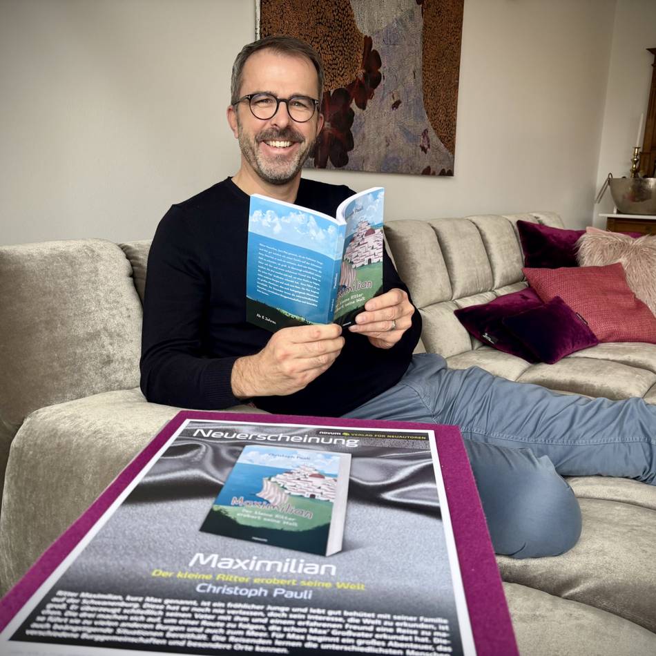 Neuerscheinung in Düsseldorf : Vater-Sohn-Projekt: Vom Vorleser zum Buchautor