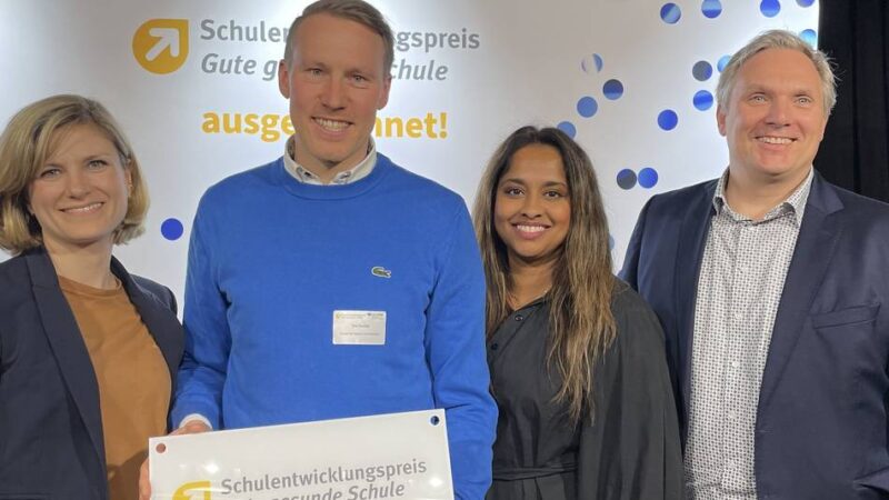 Preis der Unfallkasse NRW: Sechster Sieg für das Pascal-Gymnasium in Grevenbroich