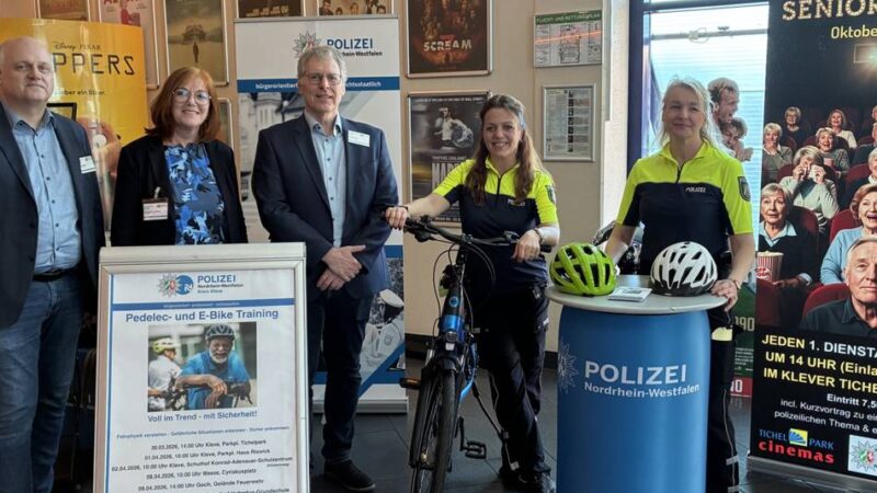Sicherheit in Kleve: Rund 140 Besucher bei sechstem Seniorenkino der Polizei