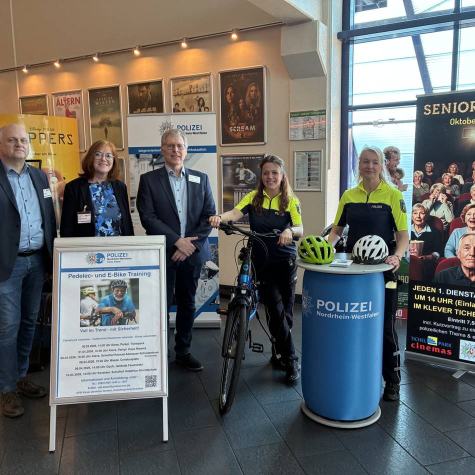 Sicherheit in Kleve: Rund 140 Besucher bei sechstem Seniorenkino der Polizei