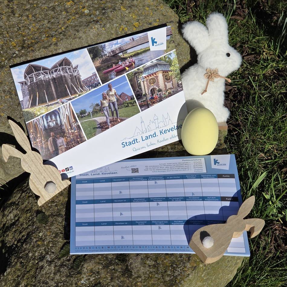 Geschenkidee: Kevelaer spielerisch entdecken