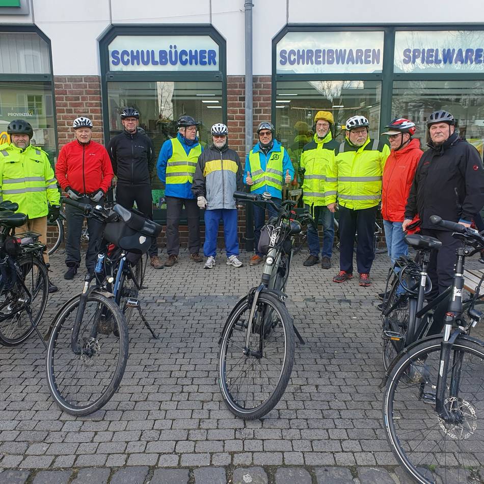 Treffen immer montags: Radgruppe des TV Aldekerk startet in die neue Saison