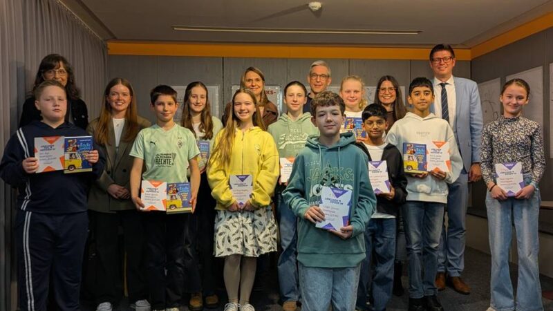 Entscheidung in Erkelenz: Caspar Wimmer gewinnt Vorlesewettbewerb