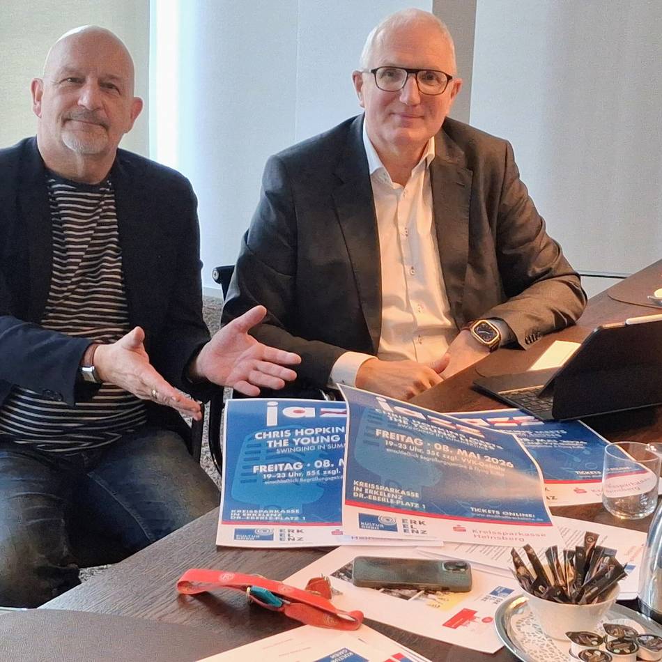 Jazz über den Dächern von Erkelenz: Chris Hopkins & Young Lions gastieren am 8. Mai in der KSK-Hauptstelle