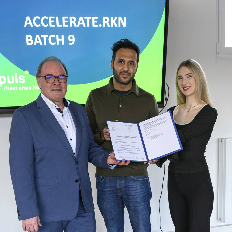 Förderung für Gründer in Meerbusch: Junge Firma will Unternehmensabläufe automatisieren