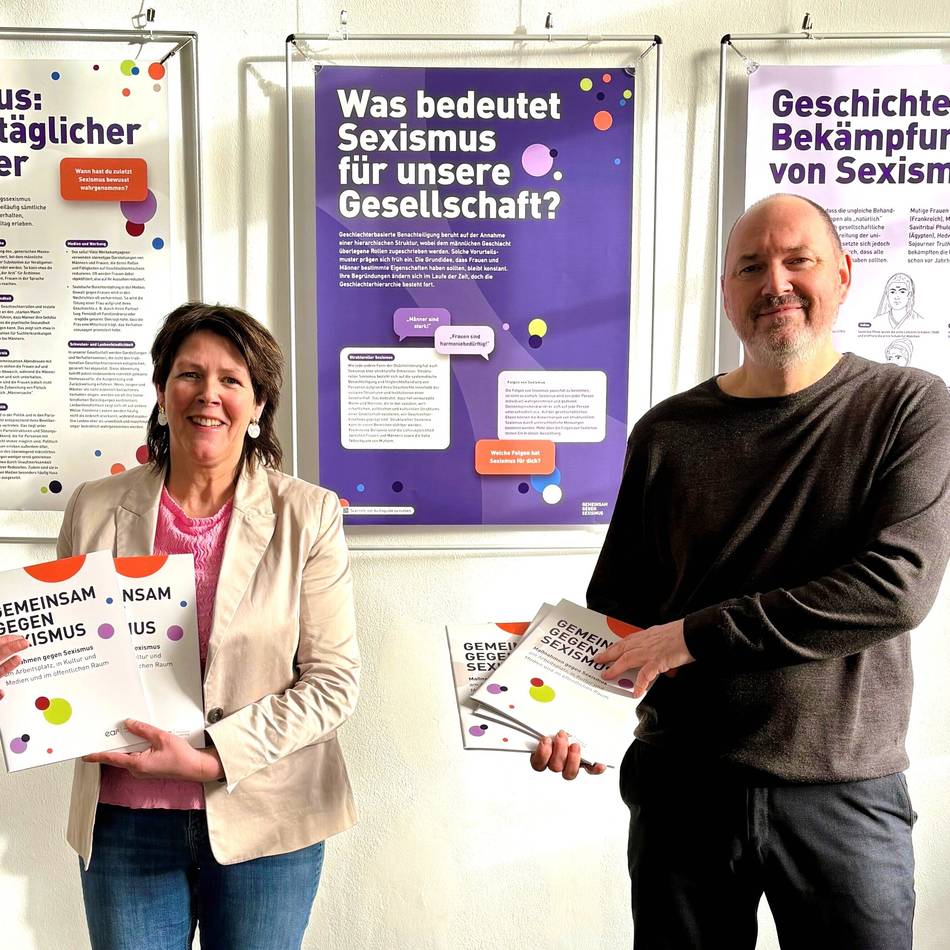 „Gemeinsam gegen Sexismus“: Neue Ausstellung im Rathaus Brüggen
