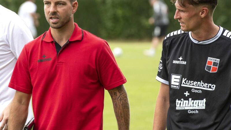 SV Scherpenberg als Prüfstein: Viktoria Goch setzt im Abwärtstrend auf die Rückkehr eines Sommertransfers