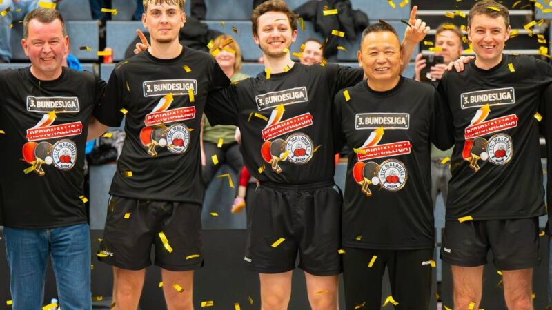 Regionalliga-Meisterschaft kaum noch zu nehmen: TTC Waldniel feiert bereits den Drittliga-Aufstieg