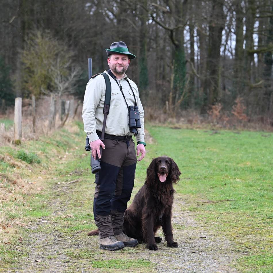 Michael Brockmeier aus Radevormwald: Mit dem Berufsjäger im Revier unterwegs