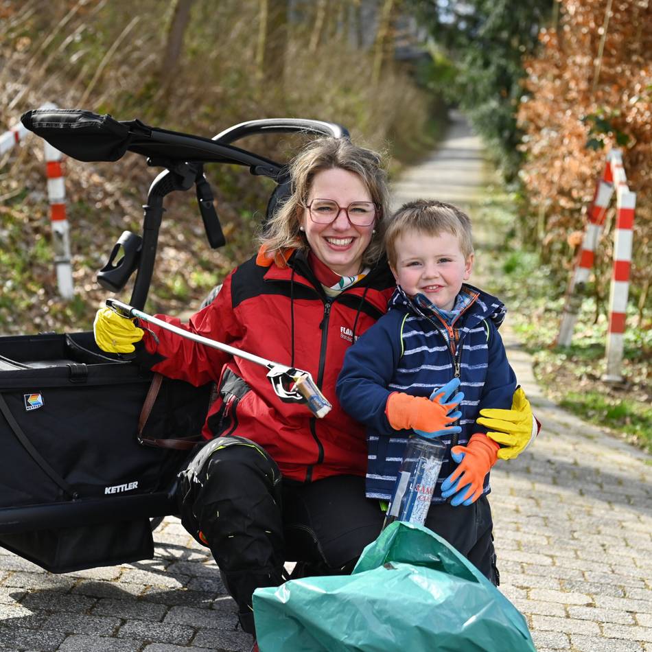 Frühjahrsputz in Hückeswagen: Wieder die Stadt von wildem Müll befreien