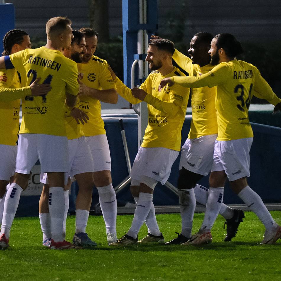 Abendspiel in Jüchen: Rexha rettet Ratingen 04/19 – Jüchen verliert erstmals zu Hause