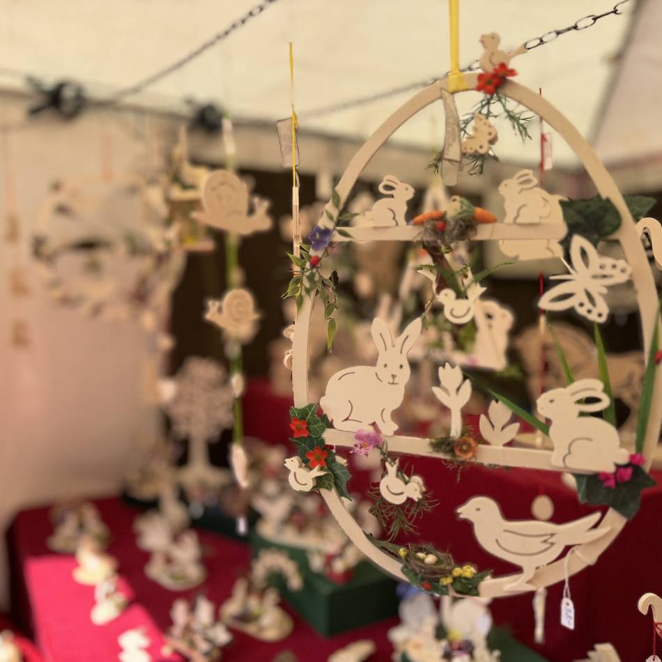 Saisonauftakt in der Innenstadt: Xantens Ostermarkt ist fast nahezu ausgebucht