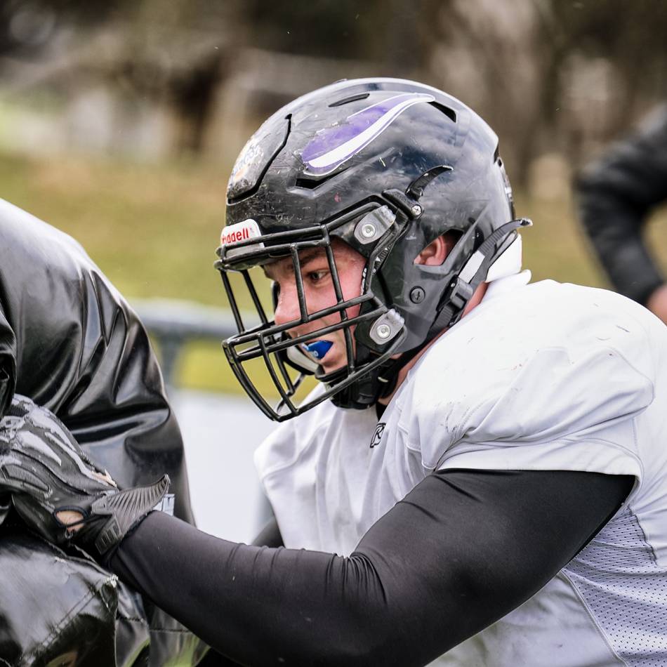 Beschützer des Quarterbacks: Fronholt will „am letzten Spieltag besser sein als am ersten“