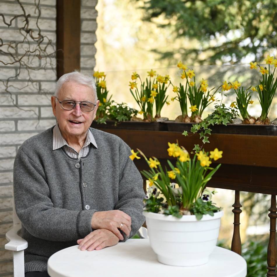 Hückeswagener Günter Hartmann feiert 90. Geburtstag: Bergischer Jung mit sächsischem Dialekt