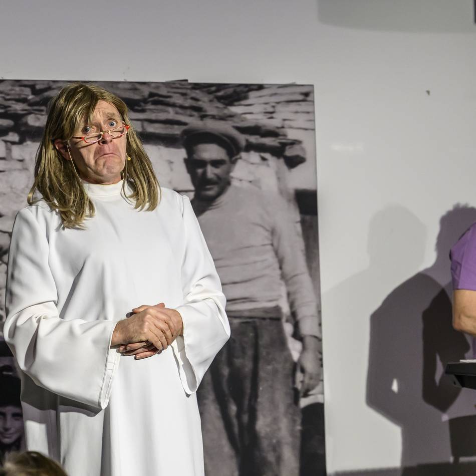 Kabarett in Kaarst: Gottschalk, Lindenberg und Kinski auf einer Bühne