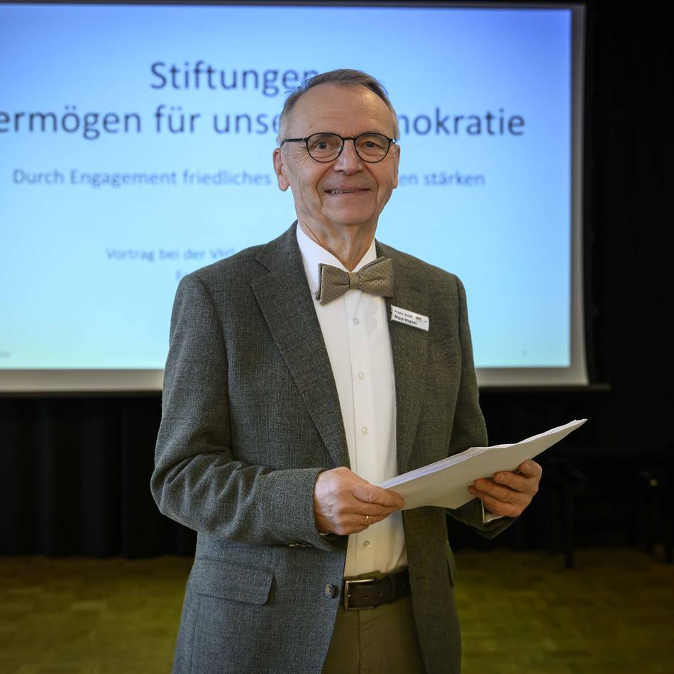 Ehemaliger Bürgermeister von Kaarst: „Stiftungen sind kein Relikt vergangener Zeiten“