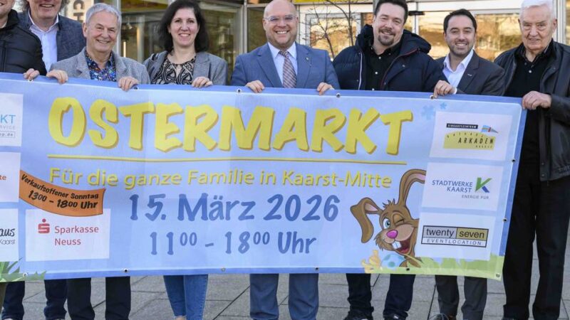 Ostermarkt und Immobilien-Messe in Kaarst: „Nur vom Gucken können die Kunsthandwerker nicht leben“