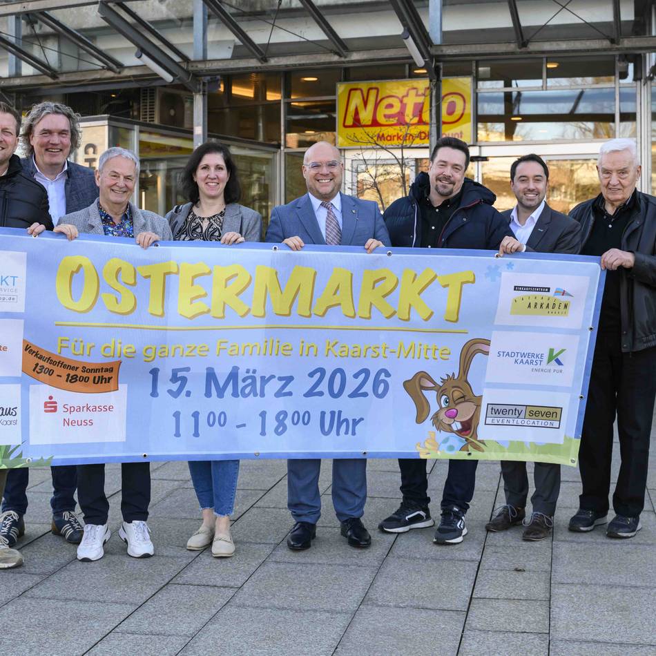 Ostermarkt und Immobilien-Messe in Kaarst: „Nur vom Gucken können die Kunsthandwerker nicht leben“