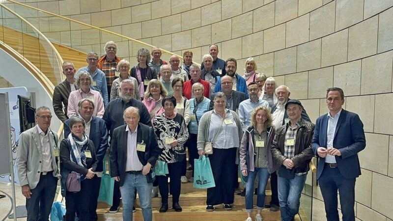 Politik in Radevormwald und Düsseldorf: Nettekoven begrüßt Gäste aus dem Bergischen Land